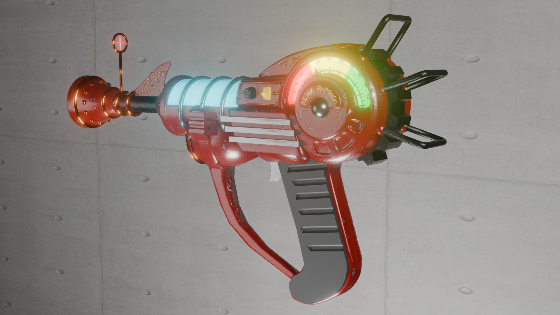 Raygun 3-D Model